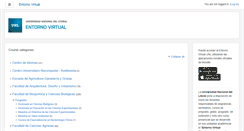 Desktop Screenshot of entornovirtual.unl.edu.ar
