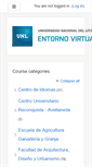 Mobile Screenshot of entornovirtual.unl.edu.ar
