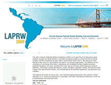 Tablet Screenshot of laprw2009.unl.edu.ar
